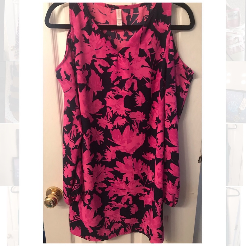 Xhilartion dress cold shoulder